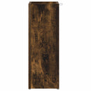 vidaXL Napernyő Állvány Füstölt tölgy 20 x 20 x 55,5 cm Szerelt Fa