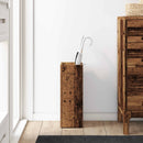 vidaXL Napernyő Állvány tárolóval Öreg fa 20 x 20 x 55,5 cm Szerelt Fa