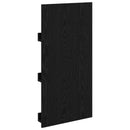 vidaXL Magazin állvány Fekete tölgy 51 x 11 x 102 cm Szerelt Fa