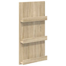 vidaXL Magazin állvány Sonoma tölgy 51 x 11 x 102 cm Szerelt Fa