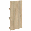vidaXL Magazin állvány Sonoma tölgy 51 x 11 x 102 cm Szerelt Fa