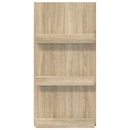 vidaXL Magazin állvány Sonoma tölgy 51 x 11 x 102 cm Szerelt Fa