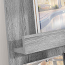 vidaXL Magazin állvány Szürke Sonoma 51 x 11 x 102 cm Faanyag