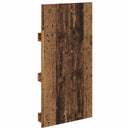 vidaXL Magazin állvány polcokkal Öreg fa 51 x 11 x 102 cm Faanyag