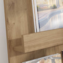 vidaXL Magazin állvány Artisan tölgy 51 x 11 x 102 cm Faanyag
