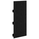 vidaXL Magazin állvány Fekete tölgy 43 x 11 x 102 cm Szerelt Fa