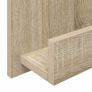 vidaXL Magazin állvány Sonoma tölgy 43 x 11 x 102 cm Szerelt Fa