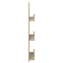 vidaXL Magazin állvány Sonoma tölgy 43 x 11 x 102 cm Szerelt Fa