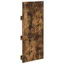 vidaXL Magazin állvány Füstölt tölgy 43 x 11 x 102 cm Faanyag