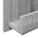 vidaXL Magazin állvány Szürke Sonoma 43 x 11 x 102 cm Faanyag