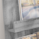 vidaXL Magazin állvány Szürke Sonoma 43 x 11 x 102 cm Faanyag