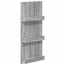 vidaXL Magazin állvány Szürke Sonoma 43 x 11 x 102 cm Faanyag