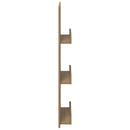vidaXL Magazin állvány Artisan tölgy 43 x 11 x 102 cm Faanyag