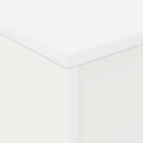 vidaXL Magazin állvány polcokkal Fehér 70 x 41 x 156 cm Faanyag