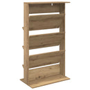 vidaXL Magazin állvány Artisan tölgy 70 x 41 x 126 cm Faanyag