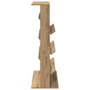 vidaXL Magazin állvány Artisan tölgy 70 x 41 x 126 cm Faanyag