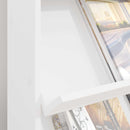 vidaXL Magazin állvány Fehér 70 x 41 x 96 cm Szerelt Fa