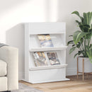 vidaXL Magazin állvány Fehér 70 x 41 x 96 cm Szerelt Fa