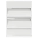 vidaXL Magazin állvány Fehér 70 x 41 x 96 cm Szerelt Fa