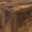 vidaXL Magazin állvány Füstölt tölgy 70 x 41 x 96 cm Szerelt Fa