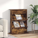 vidaXL Magazin állvány Füstölt tölgy 70 x 41 x 96 cm Szerelt Fa
