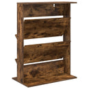 vidaXL Magazin állvány Füstölt tölgy 70 x 41 x 96 cm Szerelt Fa