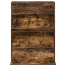 vidaXL Magazin állvány Füstölt tölgy 70 x 41 x 96 cm Szerelt Fa