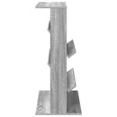 vidaXL Magazin állvány polcokkal Szürke Sonoma 70 x 41 x 96 cm Faanyag