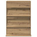 vidaXL Magazin állvány Artisan tölgy 70 x 41 x 96 cm Szerelt Fa