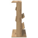 vidaXL Magazin állvány Artisan tölgy 70 x 41 x 96 cm Szerelt Fa