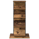 vidaXL Magazin állvány polcokkal Öreg fa 68 x 40 x 123.5 cm Faanyag