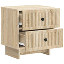 vidaXL Éjjeliszekrény Sonoma Tölgy 43 x 34,5 x 47,5 cm Szerelt Fa