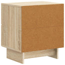 vidaXL Éjjeliszekrény Sonoma Tölgy 43 x 34,5 x 47,5 cm Szerelt Fa