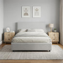 vidaXL Éjjeliszekrény fiókkal 2 pcs Sonoma Tölgy 43 x 34,5 x 47,5 cm