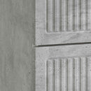vidaXL Éjjeliszekrény 2 pcs Betonszürke 43 x 34,5 x 47,5 cm Szerelt Fa