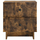 vidaXL Éjjeliszekrény Füstös Tölgy 43 x 34,5 x 47,5 cm Szerelt Fa