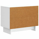vidaXL Éjjeliszekrény fiókkal Fehér 62 x 34,5 x 47,5 cm Szerelt Fa