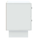 vidaXL Éjjeliszekrény fiókkal Fehér 62 x 34,5 x 47,5 cm Szerelt Fa