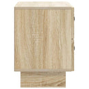 vidaXL Éjjeliszekrény Sonoma Tölgy 62 x 34,5 x 47,5 cm Szerelt Fa