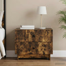 vidaXL Éjjeliszekrény Füstös Tölgy 62 x 34,5 x 47,5 cm Szerelt Fa