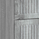 vidaXL Éjjeliszekrény Szürke Sonoma 62 x 34,5 x 47,5 cm Szerelt Fa
