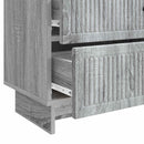 vidaXL Éjjeliszekrény Szürke Sonoma 62 x 34,5 x 47,5 cm Szerelt Fa