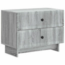vidaXL Éjjeliszekrény Szürke Sonoma 62 x 34,5 x 47,5 cm Szerelt Fa