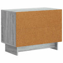 vidaXL Éjjeliszekrény Szürke Sonoma 62 x 34,5 x 47,5 cm Szerelt Fa