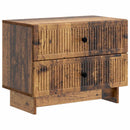 vidaXL Éjjeliszekrény fiókkal Antik Fa 62 x 34,5 x 47,5 cm Szerelt Fa