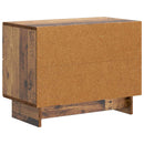 vidaXL Éjjeliszekrény fiókkal Antik Fa 62 x 34,5 x 47,5 cm Szerelt Fa