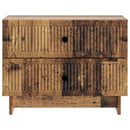 vidaXL Éjjeliszekrény fiókkal Antik Fa 62 x 34,5 x 47,5 cm Szerelt Fa