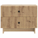 vidaXL Éjjeliszekrény Kézműves Tölgy 62 x 34,5 x 47,5 cm Szerelt Fa