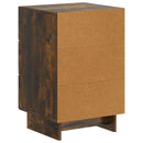 vidaXL Éjjeliszekrény Füstös Tölgy 43 x 41 x 66,5 cm Szerelt Fa
