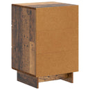 vidaXL Éjjeliszekrény fiókkal Antik Fa 43 x 41 x 66,5 cm Szerelt Fa